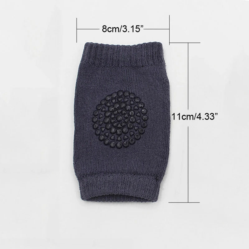 Baby Knee Pads Crawling Safety Kids Crawling Elbow Cushion Baby Leg Warmers Infant Anti-Slip Knee Gaiters Protector for Children