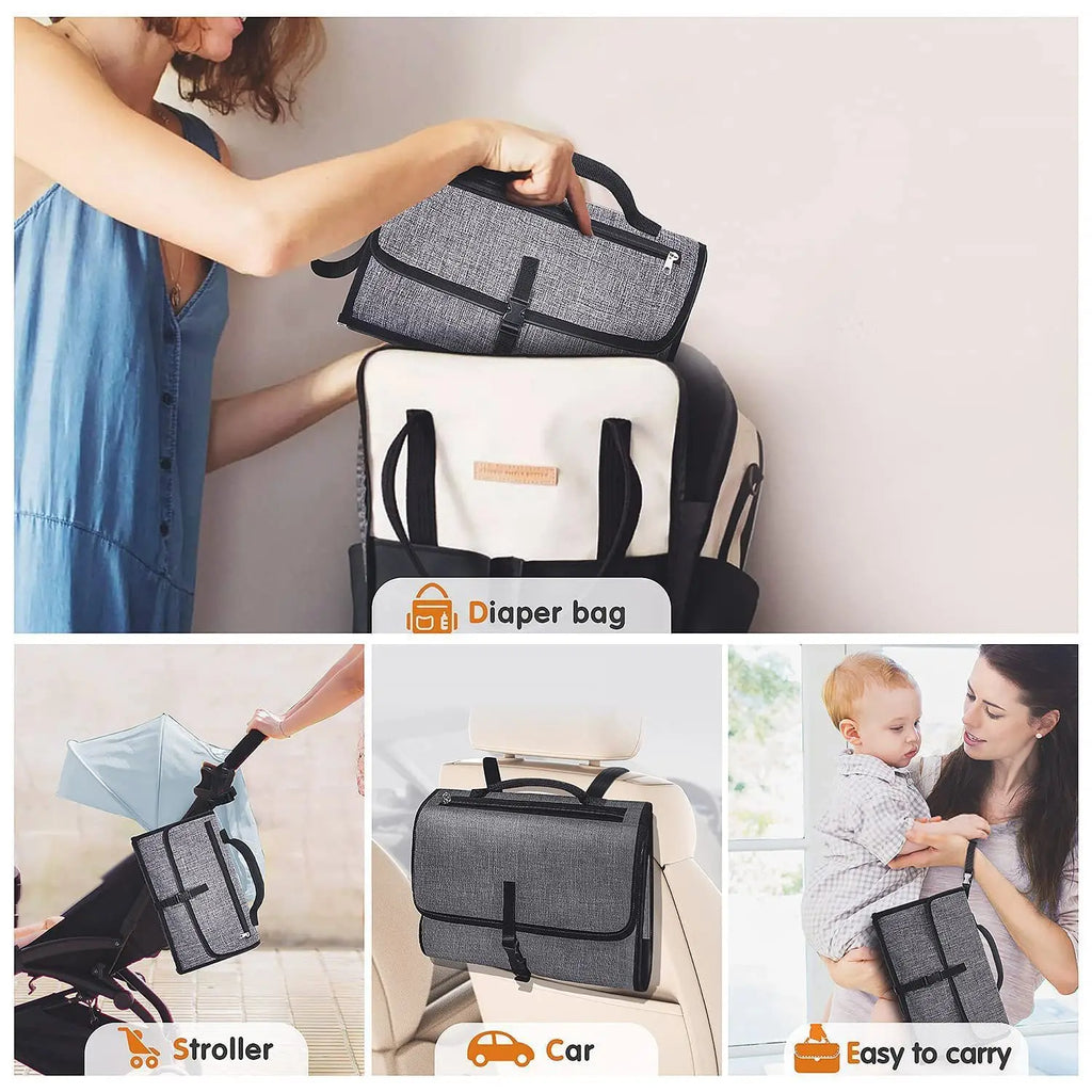The Voyager Changing Mat — Foldable Travel Diaper Pad
