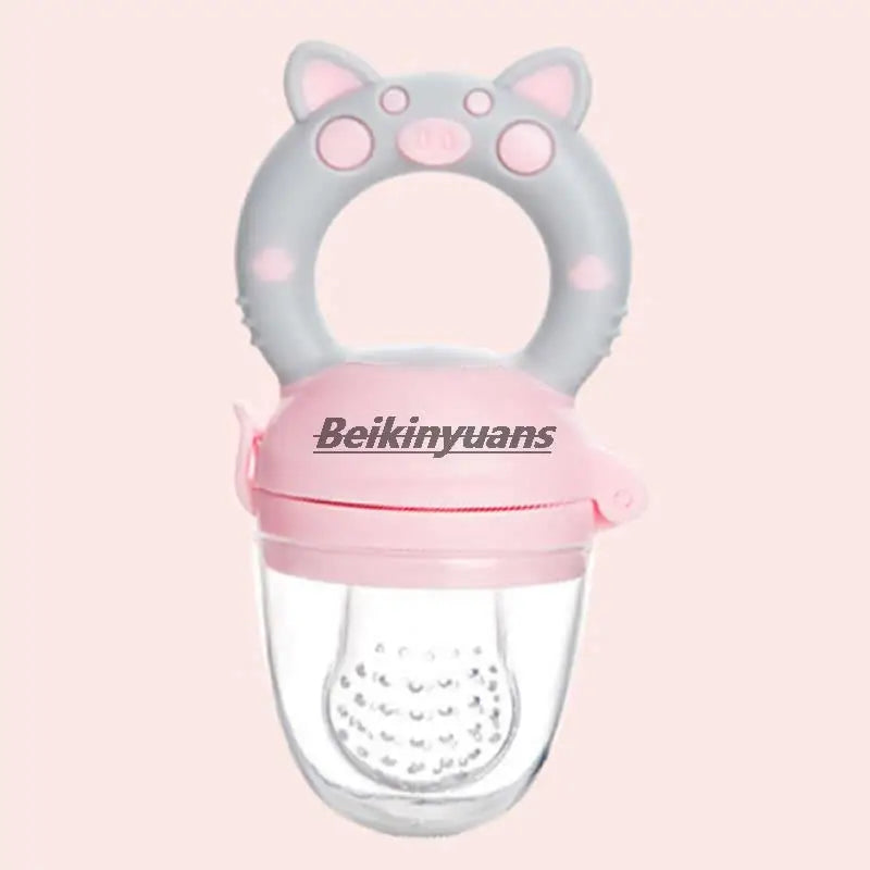 Newborn Pacifier Feeder For Baby pacifier Food Grade Silicone PP Training Nipple Milk Fresh Fruit Nibbler Teat Pacifier Bottles