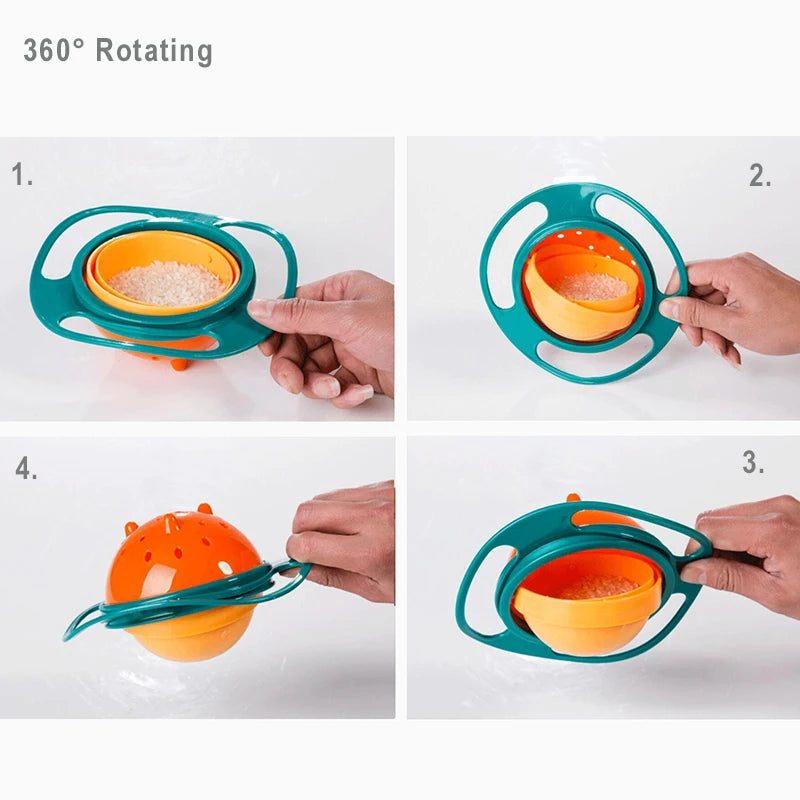 The Steady Bowl — Spill-Proof Feeding Bowl