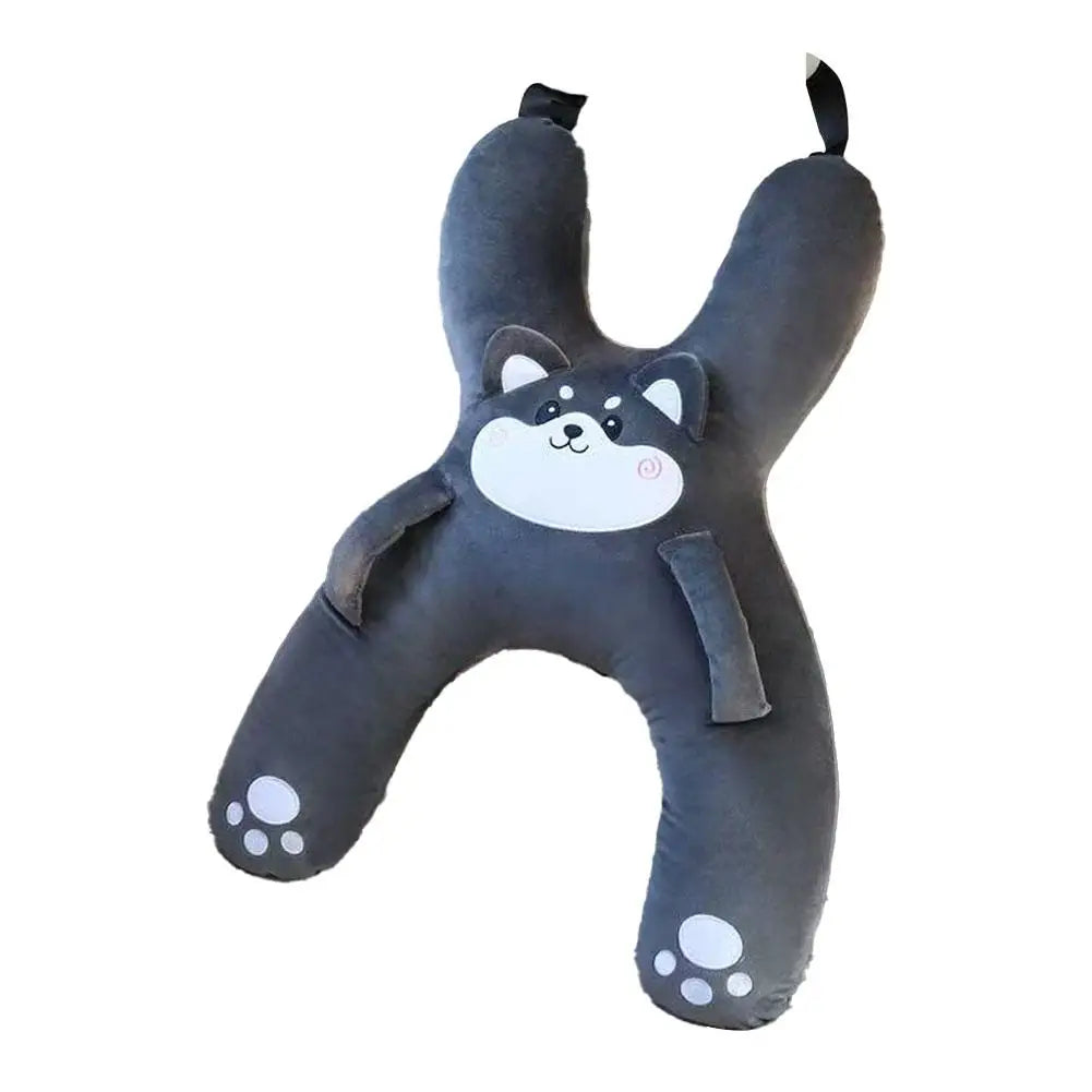 Car Seat Safety Neck Pillow Cute Children's Headrest Lumbar Support Anti Pinch Neck Cute Cartoon Sleeping Pillow
