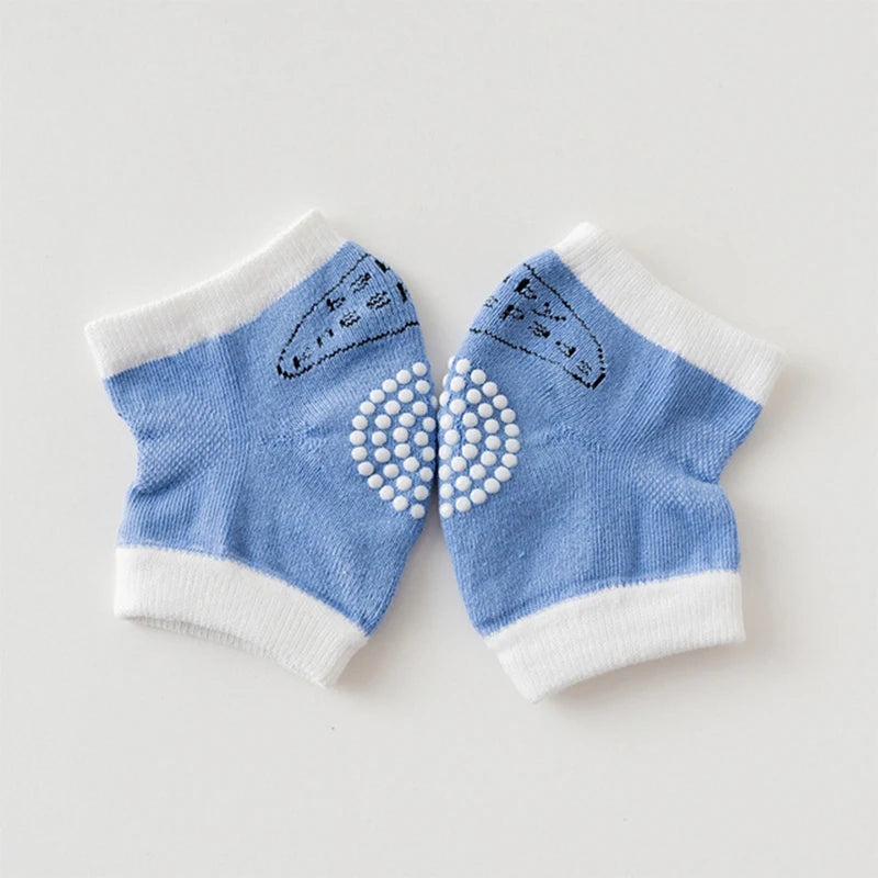 Baby Knee Pads Crawling Safety Kids Crawling Elbow Cushion Baby Leg Warmers Infant Anti-Slip Knee Gaiters Protector for Children