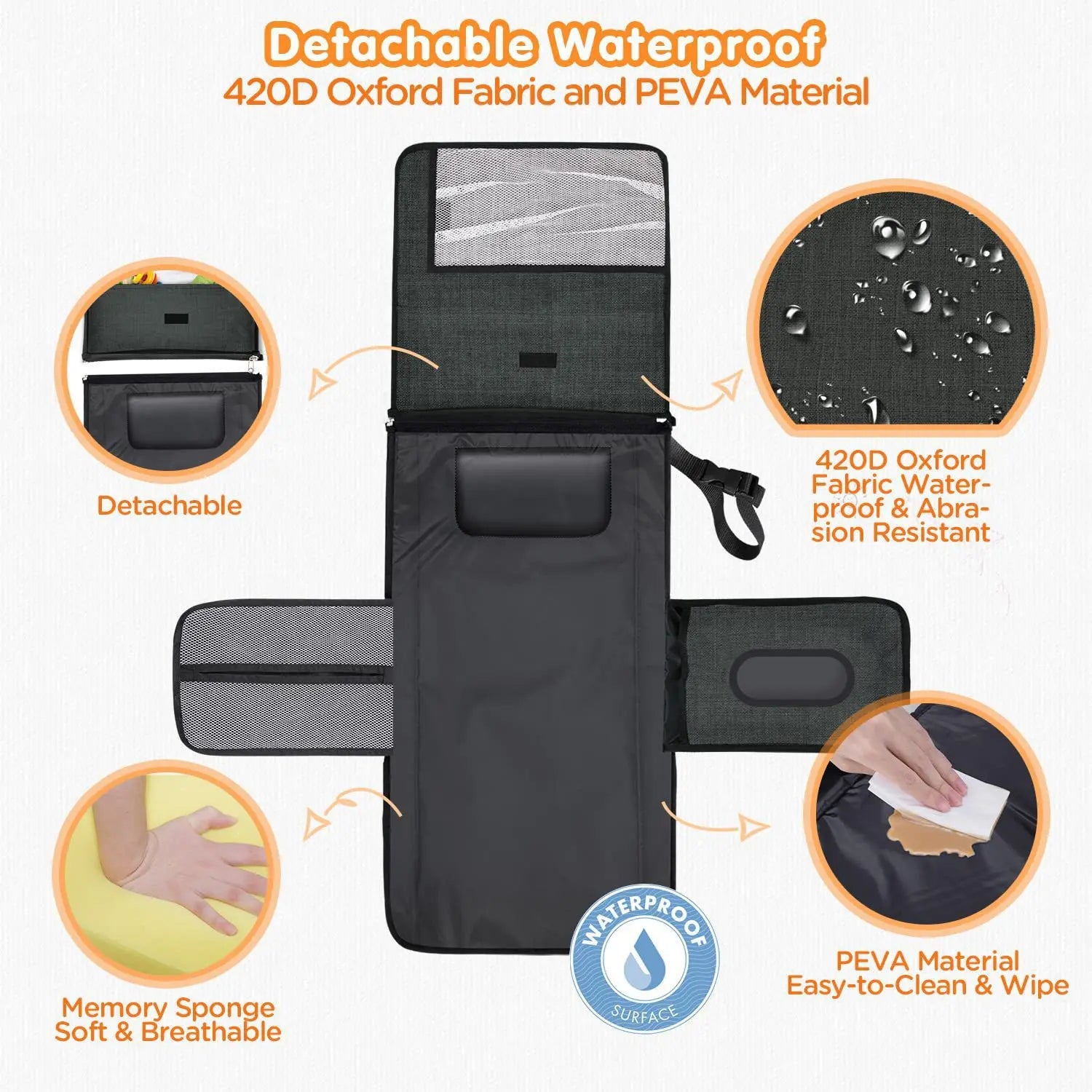 The Voyager Changing Mat — Foldable Travel Diaper Pad