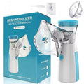 Portable Mesh Nebulizer for Humans & Animals – Silent Ultrasonic Inhaler for Kids, Adults, Pets and Vet Use