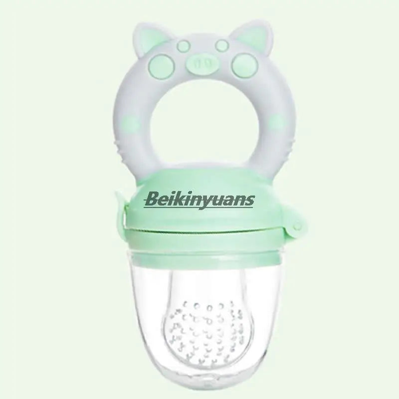 Newborn Pacifier Feeder For Baby pacifier Food Grade Silicone PP Training Nipple Milk Fresh Fruit Nibbler Teat Pacifier Bottles