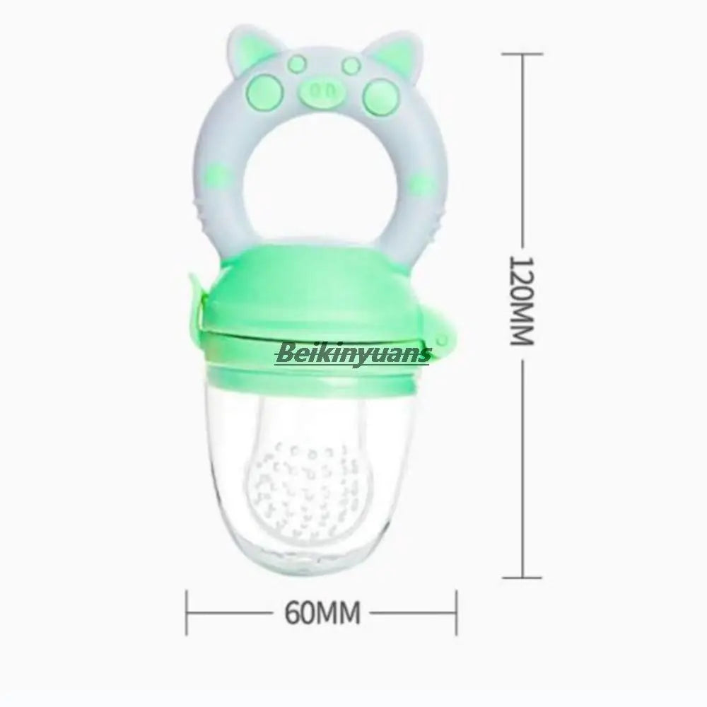 Newborn Pacifier Feeder For Baby pacifier Food Grade Silicone PP Training Nipple Milk Fresh Fruit Nibbler Teat Pacifier Bottles