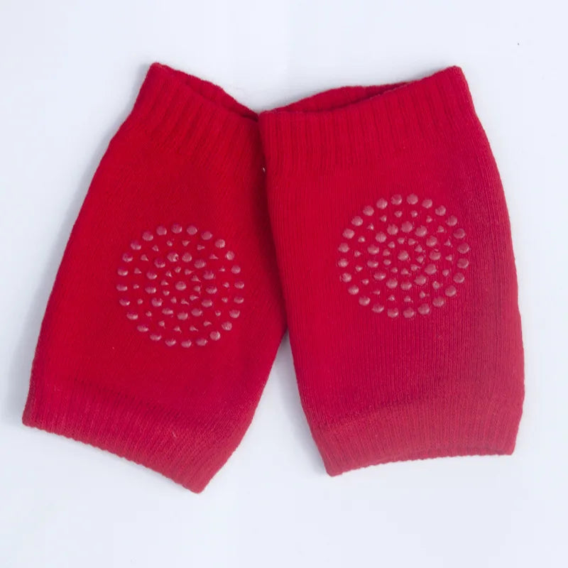 Baby Knee Pads Crawling Safety Kids Crawling Elbow Cushion Baby Leg Warmers Infant Anti-Slip Knee Gaiters Protector for Children